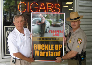 Granville Smith and Maryland State Trooper, Howard Hersh